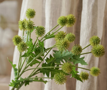 Load image into Gallery viewer, Silybum Simulation Silk Flower Marianum Cardus Marianus Mediterranean Blessed Milkthistle Marian Mary - BestVase