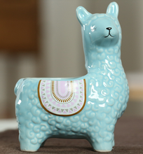 Load image into Gallery viewer, Alpaca Llama Vicuna Aipacos Ceramics Succulent Pots Mini Cute Flower Pots Small Vase Home Garden Balcony Decoration Planter - BestVase