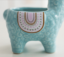 Load image into Gallery viewer, Alpaca Llama Vicuna Aipacos Ceramics Succulent Pots Mini Cute Flower Pots Small Vase Home Garden Balcony Decoration Planter - BestVase