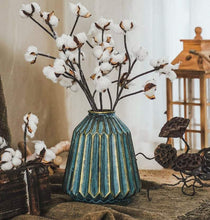 Load image into Gallery viewer, Antique Vintage Glass Bronze Antique Style Bronze Texture Vase - BestVase