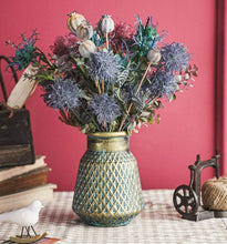 Load image into Gallery viewer, Antique Vintage Glass Bronze Antique Style Bronze Texture Vase - BestVase