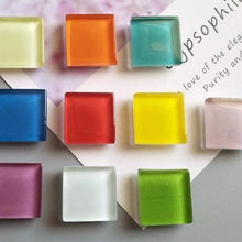 Load image into Gallery viewer, 10 PCS Candy Colorful Fridge Magnet Cute Macaron color Refrigerator Sticker Irregular Shape Shiny - BestVase