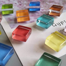 Load image into Gallery viewer, 10 PCS Candy Colorful Fridge Magnet Cute Macaron color Refrigerator Sticker Irregular Shape Shiny - BestVase