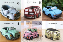 Load image into Gallery viewer, Succulent Car Vase Mini Jeep Volkswagen Truck Train Bus Flower Pots - BestVase