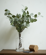 Load image into Gallery viewer, Eucalyptus Silk Flower Wedding Party Decor Home décor 3 Flowers "Gift" - BestVase