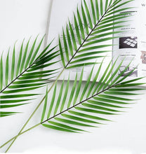 Load image into Gallery viewer, Greenery Monstera Leaf Banana Leaf Livistona Leaf Simulation Flower Artificial Plant - BestVase