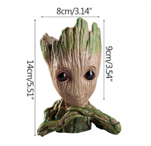 Load image into Gallery viewer, Baby Groot Flowerpot Flower Pot Planter Figurines Tree Man - BestVase