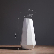 Load image into Gallery viewer, Geometric Marble Vases