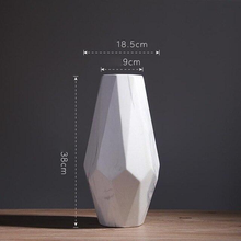 Load image into Gallery viewer, Geometric Marble Vases
