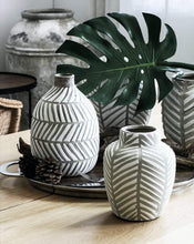 Load image into Gallery viewer, Nordic Style Vase Decoration Viking Fish Bone Clay Pot Handmade Interior Decoration - BestVase