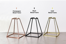 Load image into Gallery viewer, 30/60 Mins 1 Hour Hourglass Clock Sand Glass Table Desk Office Decoration Champagne Black Gold Metal Frame Sandglass Sand Timer Egg Timer Inactive - BestVase