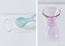 Load image into Gallery viewer, Color Inlay Glass Vase