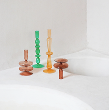 Load image into Gallery viewer, Trampoline Glass Candle Holders