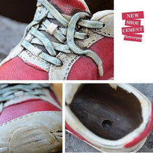 Load image into Gallery viewer, Sneakers Shoes Style Succulent Plant Fleshy Flower Pots Mini Cute Shoe Flower Vase - BestVase