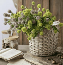 Load image into Gallery viewer, Silybum Simulation Silk Flower Marianum Cardus Marianus Mediterranean Blessed Milkthistle Marian Mary - BestVase