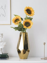 Load image into Gallery viewer, Sunflower Silk Flower Symbolizes joy and life Simulation Flowers Artificial Flower Retro Flower Props - BestVase