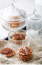 Load image into Gallery viewer, Crystal Glass Candy Jar Container