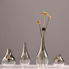 Load image into Gallery viewer, Silver Lining Glass Vase