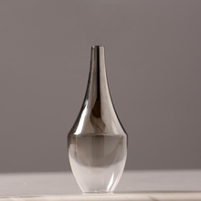 Load image into Gallery viewer, Silver Lining Glass Vase
