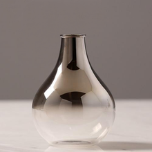 Load image into Gallery viewer, Silver Lining Glass Vase