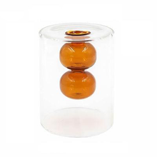 Load image into Gallery viewer, Color Inlay Glass Vase