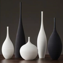 Load image into Gallery viewer, Modern Silhouette Ceramic Vases