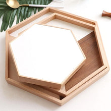 Load image into Gallery viewer, Wooden Hexagon Trays