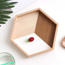 Load image into Gallery viewer, Wooden Hexagon Trays