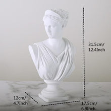Load image into Gallery viewer, Classic Greek Bust Statuette