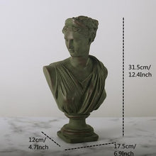 Load image into Gallery viewer, Classic Greek Bust Statuette