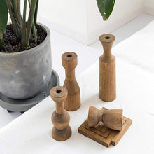 Load image into Gallery viewer, Conga Wooden Candle Holder