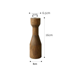 Load image into Gallery viewer, Conga Wooden Candle Holder