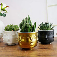 Load image into Gallery viewer, Visage Ceramic Planter