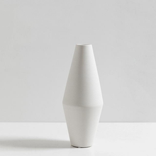 Load image into Gallery viewer, Modern White Sculpted Vases