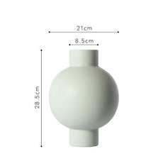 Load image into Gallery viewer, Shades of Blue Ceramic Vase