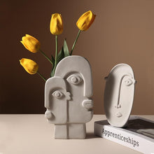 Load image into Gallery viewer, Clay Profile Ceramic Vases
