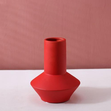 Load image into Gallery viewer, Bright Color Ceramic Flower Vase