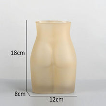 Load image into Gallery viewer, Body Art Glass Vases