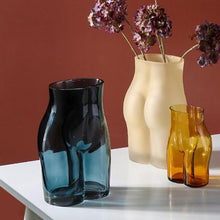 Load image into Gallery viewer, Body Art Glass Vases