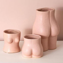 Load image into Gallery viewer, Body Art Ceramic Vase