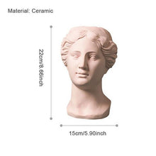 Load image into Gallery viewer, Venus Ceramic & Resin Planters