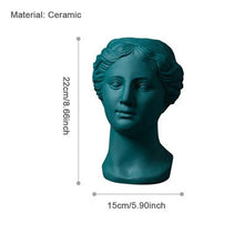Load image into Gallery viewer, Venus Ceramic & Resin Planters