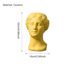 Load image into Gallery viewer, Venus Ceramic & Resin Planters