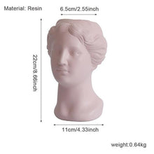 Load image into Gallery viewer, Venus Ceramic & Resin Planters
