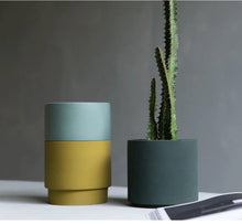 Load image into Gallery viewer, Colorful Porcelain Stackable Planters