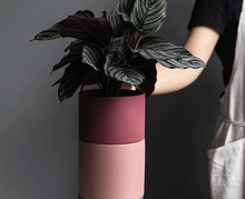 Load image into Gallery viewer, Colorful Porcelain Stackable Planters