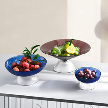 Load image into Gallery viewer, Textured Hand Blown Glass Bowl