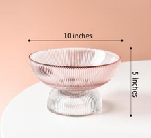 Load image into Gallery viewer, Textured Hand Blown Glass Bowl