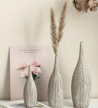 Load image into Gallery viewer, Natural Etch Ceramic Vases