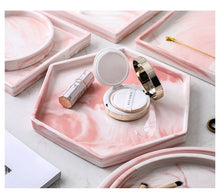 Load image into Gallery viewer, Marble Ceramic Storage & Serving Decorative Trays